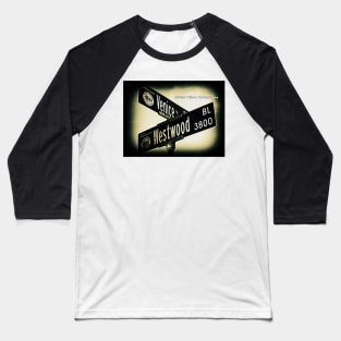 Venice Boulevard & Westwood Boulevard, Culver City, California by Mistah Wilson Baseball T-Shirt